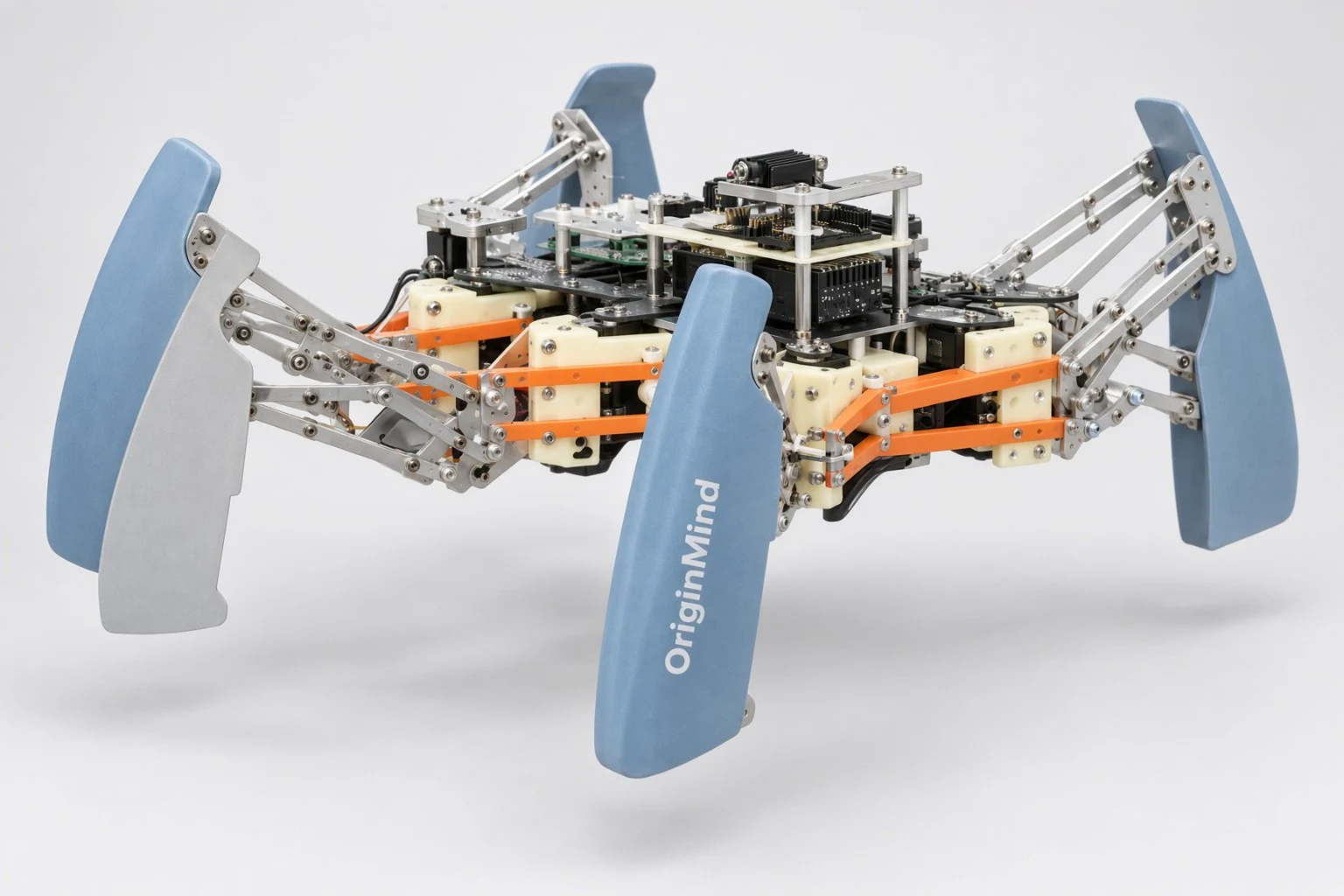 Rendering of the articulated research robot