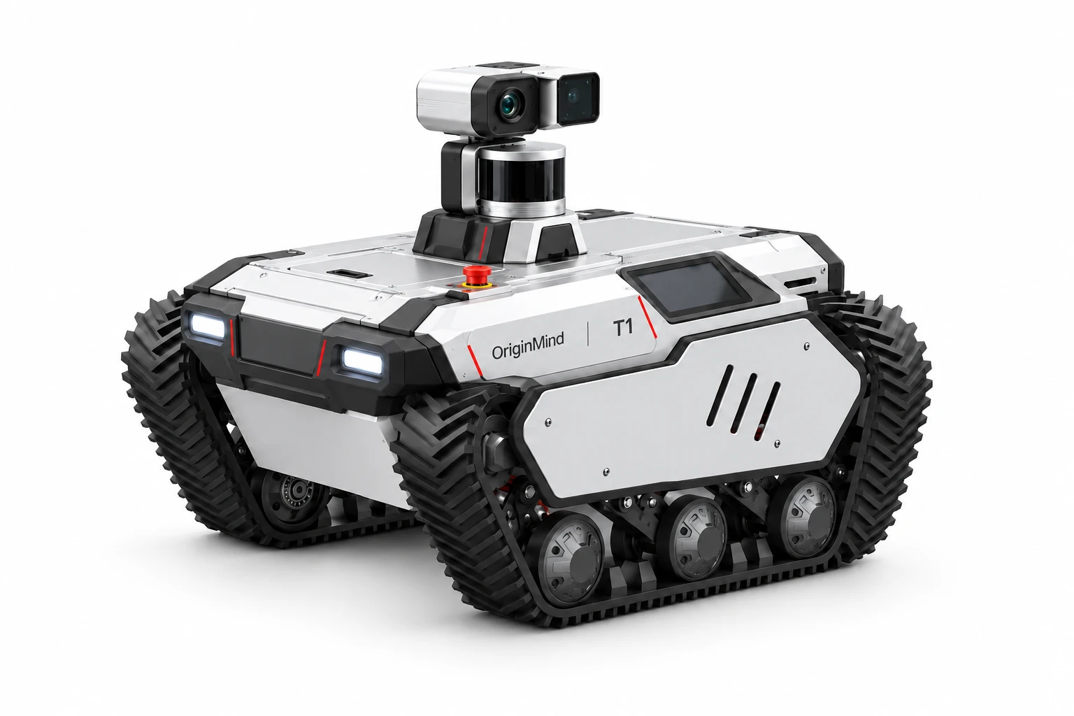 T1 tracked inspection robot exterior concept